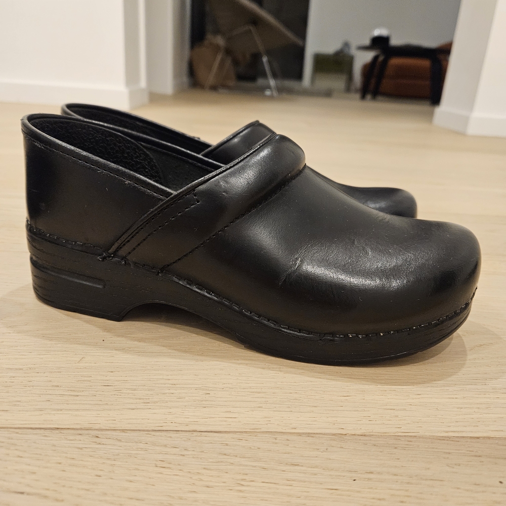 Dansko Leather Clogs